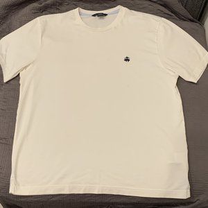 Brooks Brothers T-Shirt - Large - White